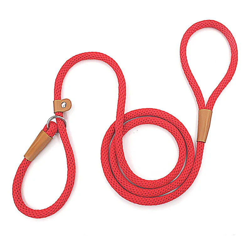 "Easy-to-use adjustable dog slip lead"