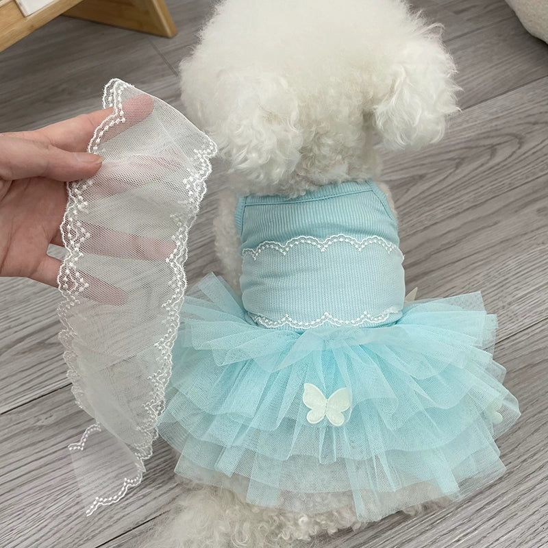 Gauze Wedding Dress for Pets