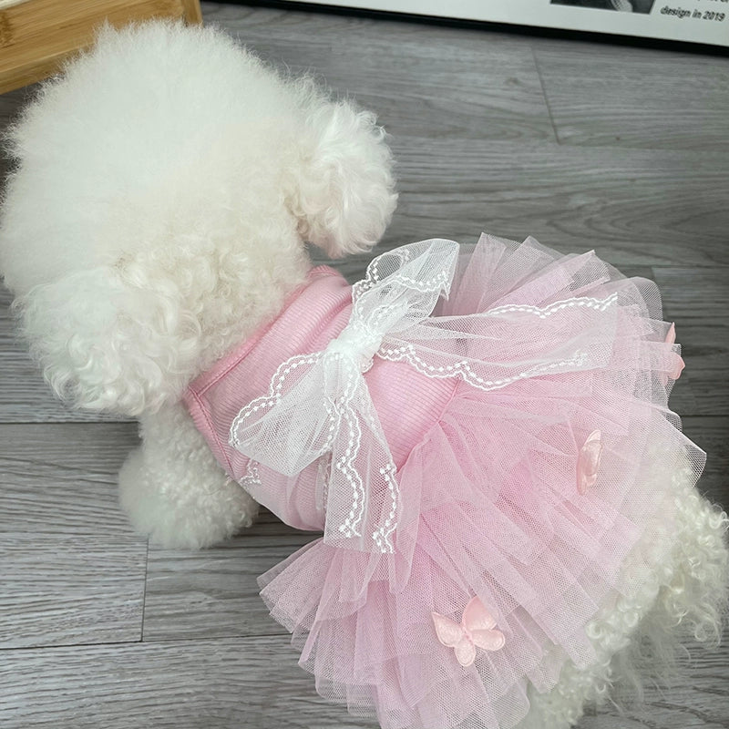 Gauze Wedding Dress for Pets