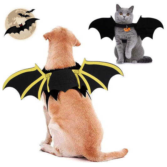 Halloween Pet Bat Wings