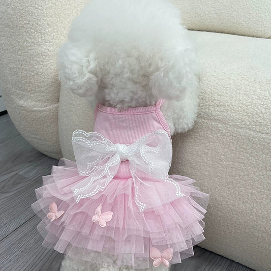 Gauze Wedding Dress for Pets