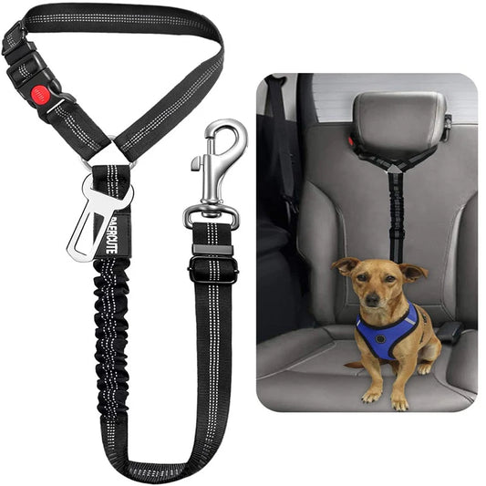 Two-in-One Dog Harness Leash Seatbelt