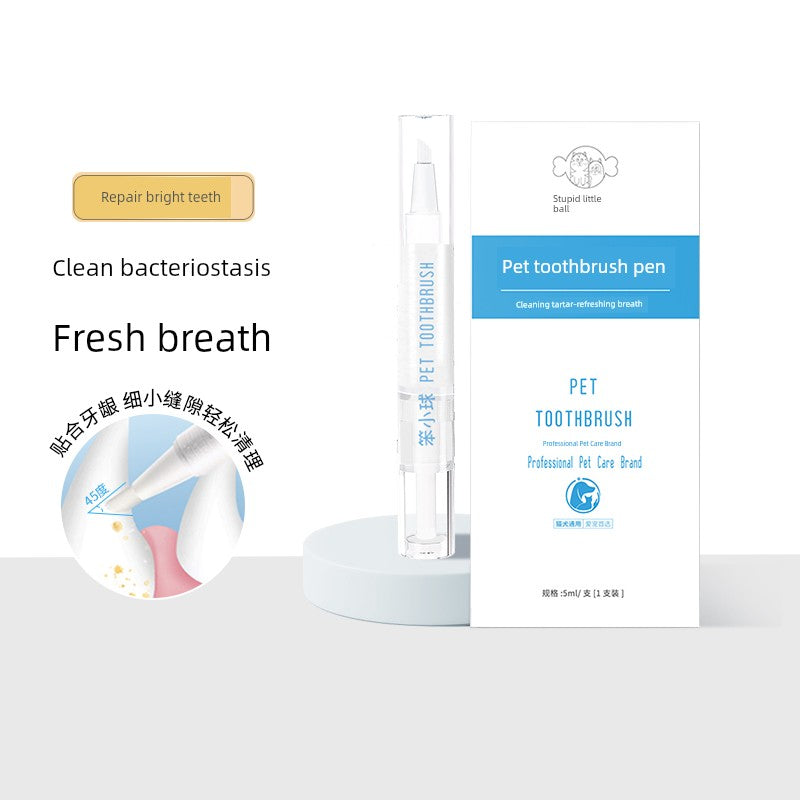 Pet Toothbrush Pen with Cream