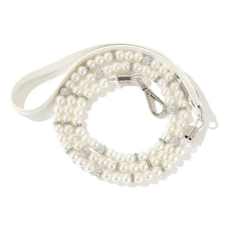 Pearl Collar and Leash Set