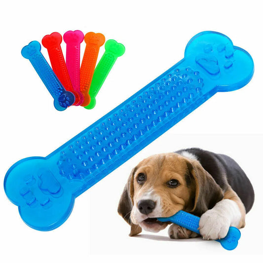 Rubber Bone Dog Toothbrush