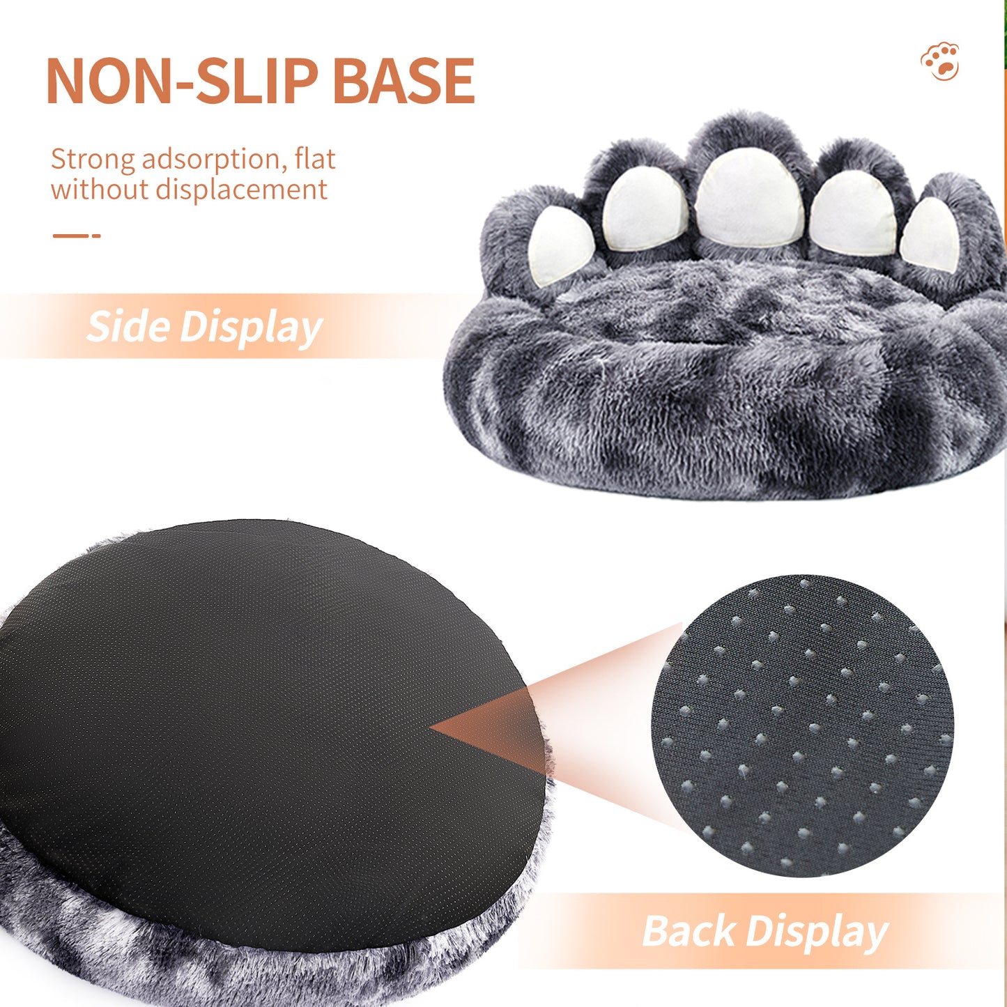 Cute Bear Paw Dog Bed